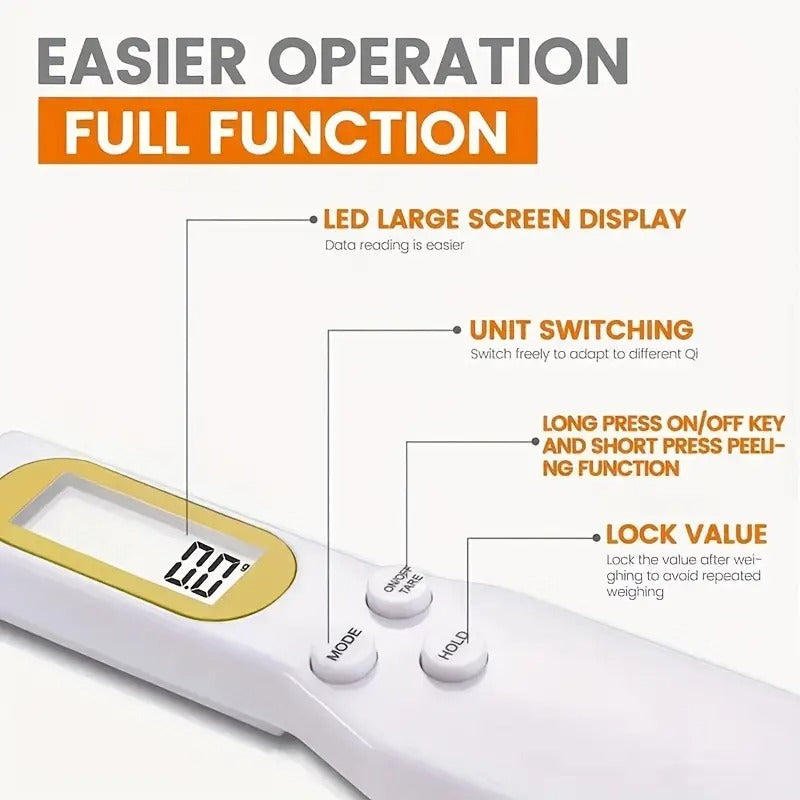 Digital Kitchen Scale Spoon with LCD Display
