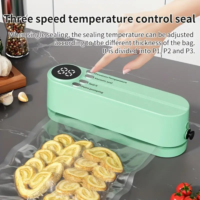 Vacuum Sealer Kit with Digital Display