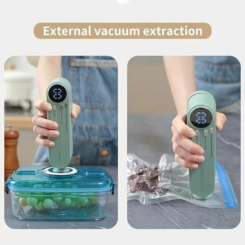 Vacuum Sealer Kit with Digital Display