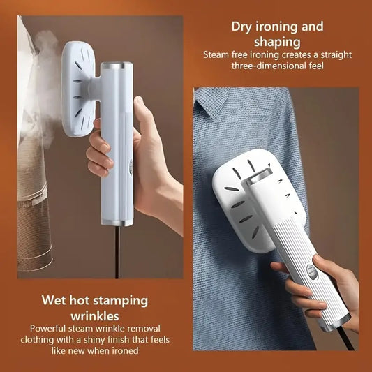 Portable Hanging Clothes Steamer & Iron