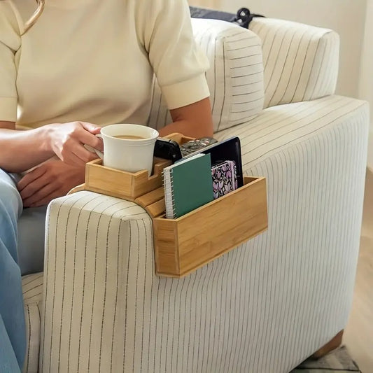 Bamboo Sofa Arm Tray