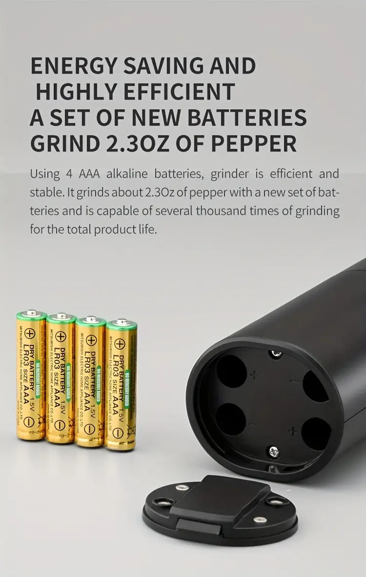 Electric Salt Pepper Grinder