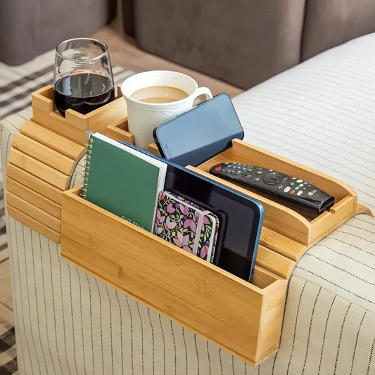 Bamboo Sofa Arm Tray